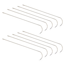 10pcs Upgraded Hook Tip Beading Needle For Tiny Beads-0.8MM