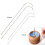 10pcs Upgraded Hook Tip Beading Needle For Tiny Beads-0.8MM 2