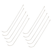 Professional 10 Piece Curved Beading Needle Set Enlarged-0.5MM