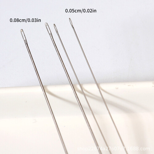 Professional 10 Piece Curved Beading Needle Set Enlarged-0.5MM 2