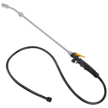 Garden Watering Wand Stainless Steel with Adjustable Nozzle for Pressure Car Wash and Lawn