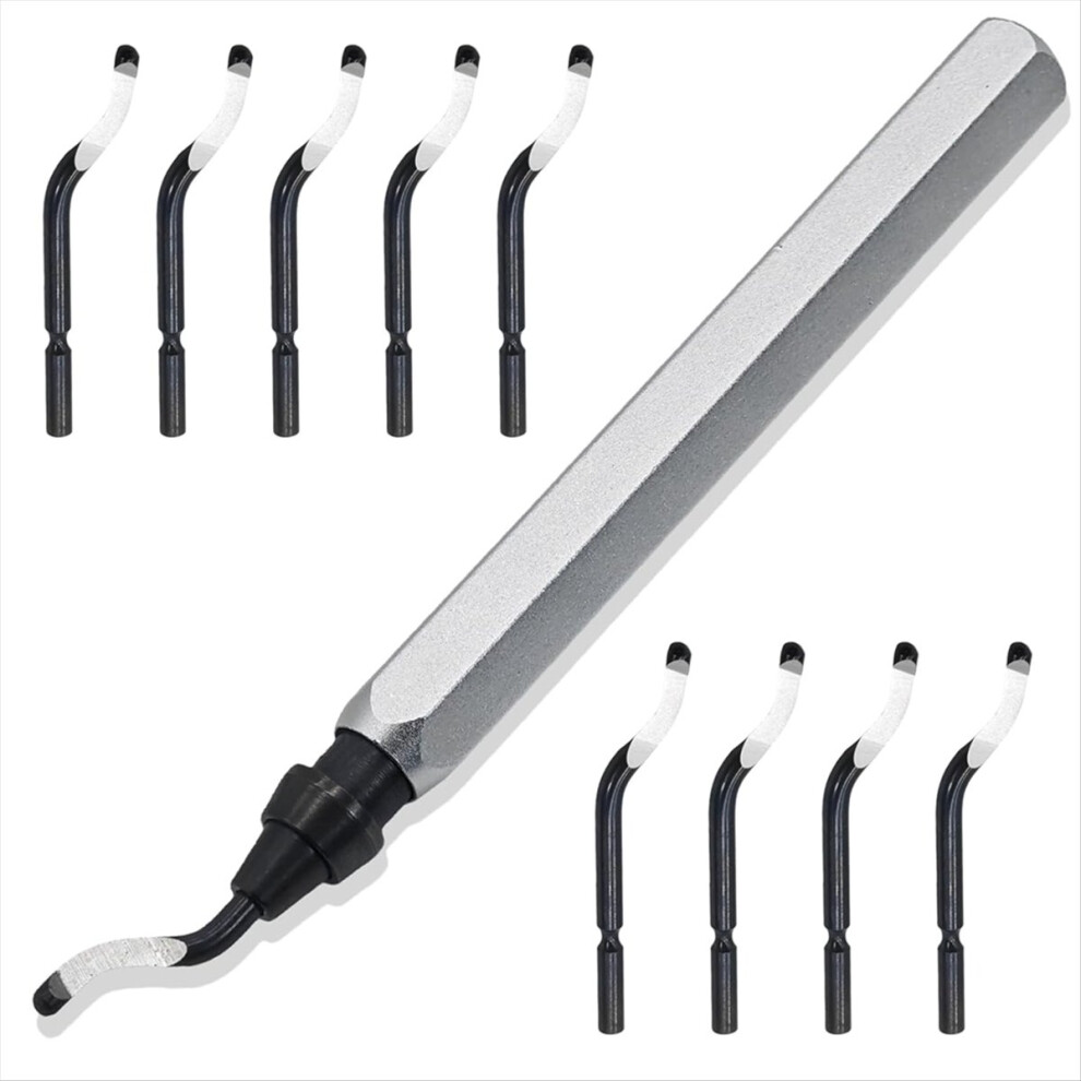 Swivel Deburring Tool & 10 Extra Heavy Duty Hss Blades, 3D Printing Fo 4852494378549