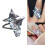 Candy Color Changing Butterfly Design Ring Adjustable Alloy 2