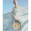 Hat Storage Box Round Transparent with Dust Cover, Large Stackable Travel Hat Organizer Beige 5
