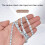 Compactly 3Meter Carbon Steel Measuring Tape with-Silver 6