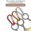 Compactly 3Meter Carbon Steel Measuring Tape with-Silver 5