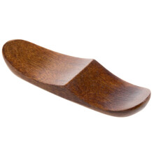 Chopstick rests, chopstick holders, wooden chopstick holders, chopstick holders for the kitchen, 6 pieces for home kitchen 8.5x2.5cm brown.