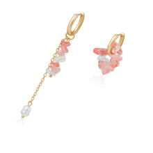 Coordinating Necklace Earrings Set Featuring-ZW1793 ear buckle