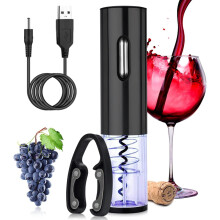 Apribottiglie senza eguali, apribottiglie elettrico ricaricabile con ricarica Type-C, cavatappi automatico per un funzionamento fluido, tappo