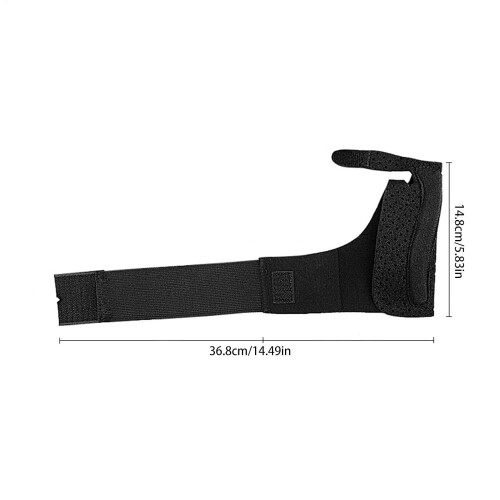 Wrist Support, Compression Sleeve Breathable Wrap Guard  Adjustable Elastic Wrist Brace Black 2