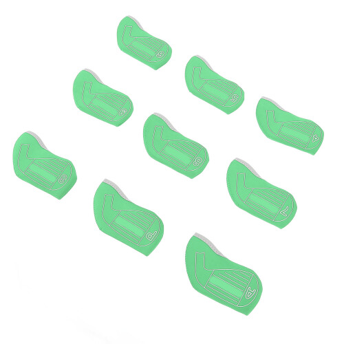 9PCS Club Eisen Head Covers Club Schutzhülle 1