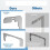Wall Panel Gasket, Electrical Outlet Gasket,Equipment Leveling Plate, 5
