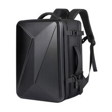 Hartschalen-Laptop-Rucksack, erweiterbar, wasserdicht, diebstahlsicher, Computer G