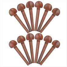 12Pcs/Set Udder String Spools Redwood Pegs Stringed Peg Repair Mainten