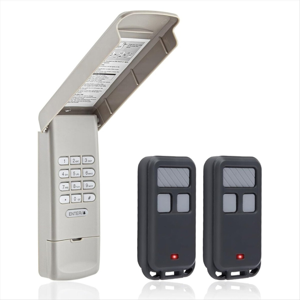 Garage Door Opener Keypad With 2Pc 890Max Remotes For Openers 4852494388685