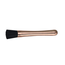 Cocktail Muddler and Crushed Ice Bar Tool Rose Gold for Mixing Drinks and Lemons 20.5cm