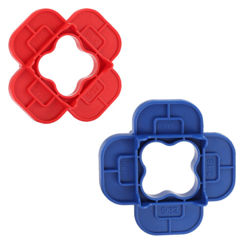 Plastic Deck Spacer Alignment Guides Multiple Size-Blue 1