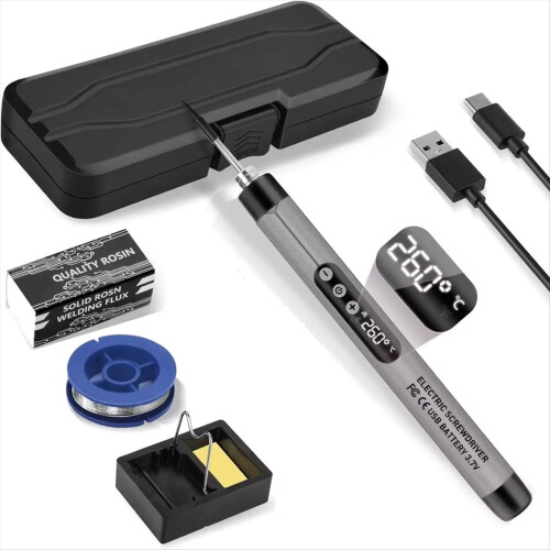USB-Digitallötkolben, einstellbare Temperatur 300-450, Typ-C-Anschluss