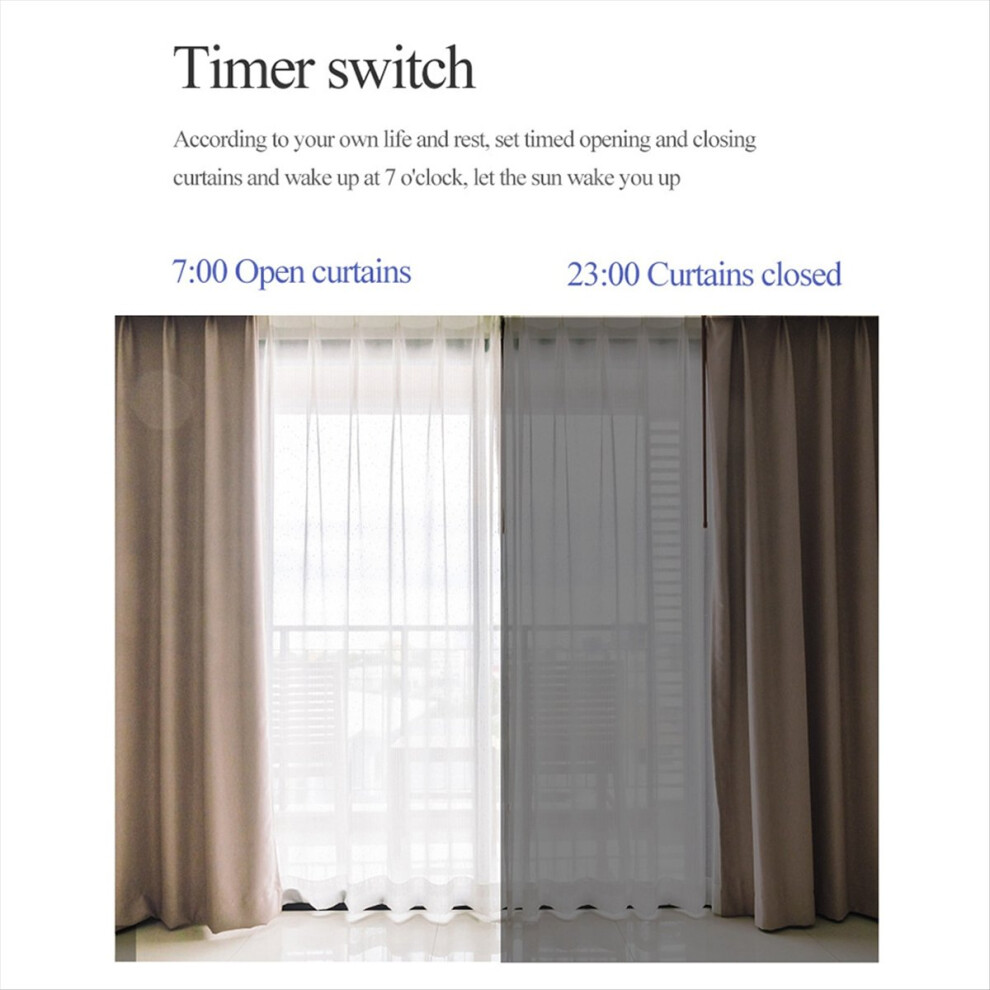 Typecat Light Tuya Smart Zigbee Curtains Robot Roman Rod Track/T/U-Rail Tracks 3In1