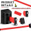 16.4 Ft Magnetic Retractable Wall Barrier Mounted Crowd Control Safety 3