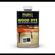 Rustins WDDO1000 Wood Dye Dark Oak 1 Litre