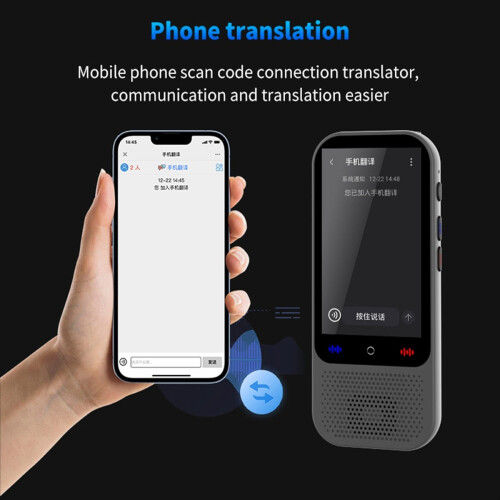 Portable Translation Machine S80 Pro ChatGPT Real-Time Languages Trans 2