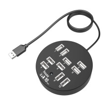 USB Hub Extension Powered USB Cable, Long Cable For Hubs MultiPort Splitter, USB 3.0/2.0 Compatible