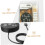 USB Hub Extension Powered USB Cable, Long Cable For Hubs MultiPort Splitter, USB 3.0/2.0 Compatible 5