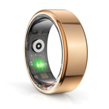 R02 Smart Ring for Men & Women with Charging Case, Health Monitor, Mul