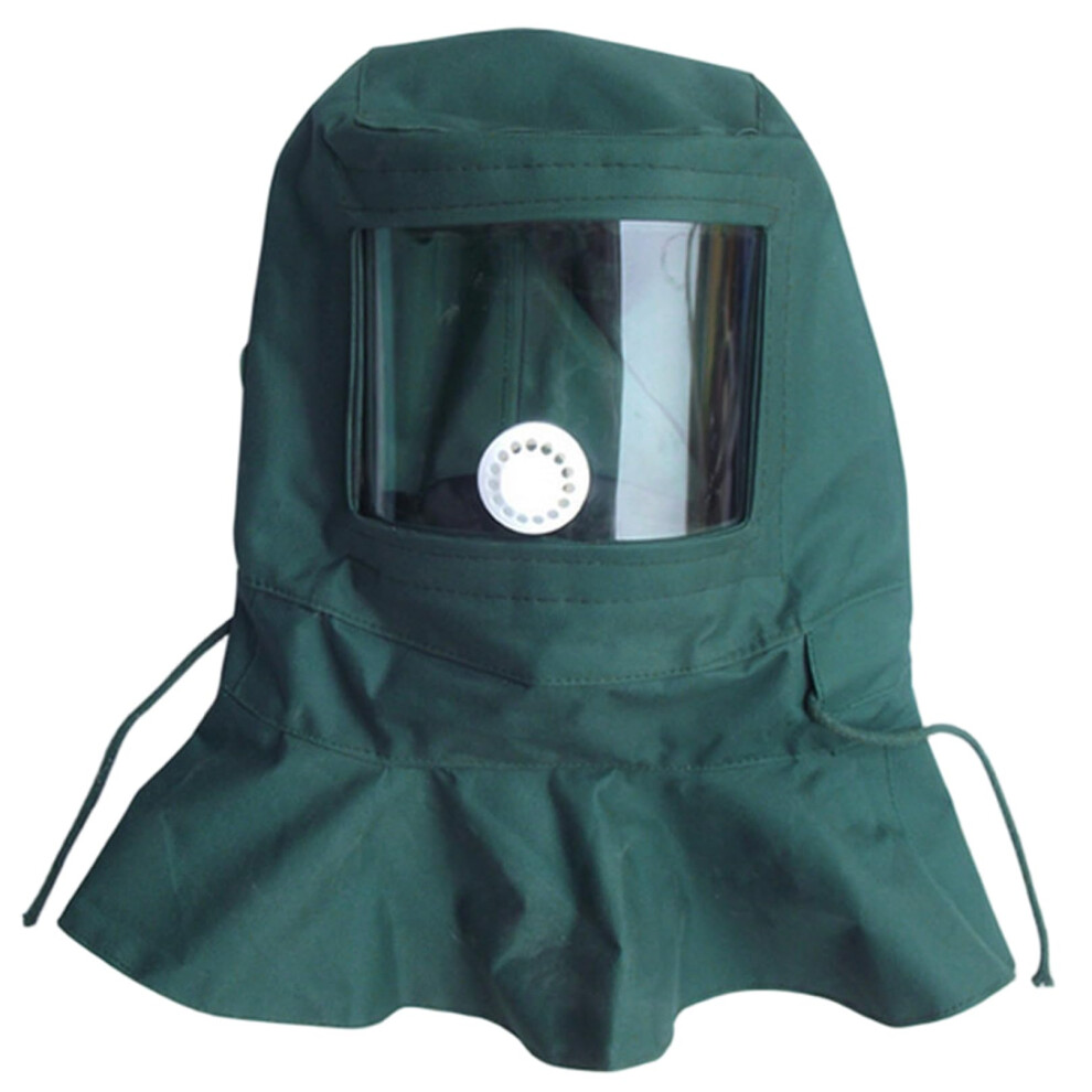 Sandblasting Hood Mask Clear Vision Adjustable Rope Anti Wind Safety Gear For Sand Blasting Painting Powder Coating 9119770511621