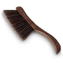 Giant Brown Snooker and Pool Rail Brush 14 Inch Handle 8 Inch Imitation Horsehair Bristles For Snooker Rails