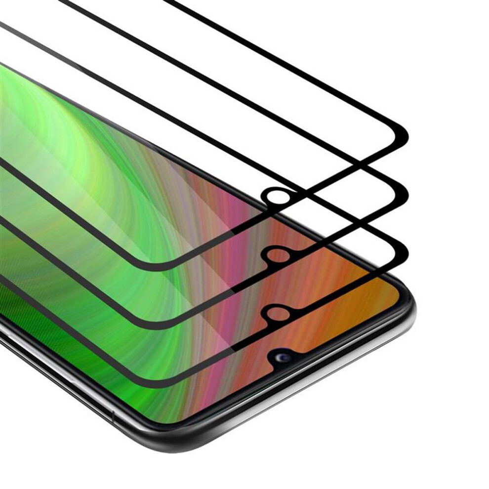 Cadorabo 3X Tempered Glass For Samsung Galaxy A31 Protection Display Saver Screen Protection Protective Film 4063758151192