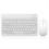 10-Inch Bluetooth Keyboard with Battery-Powered Mouse Ultra-Thin Wirel 1