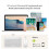 10-Inch Bluetooth Keyboard with Battery-Powered Mouse Ultra-Thin Wirel 3