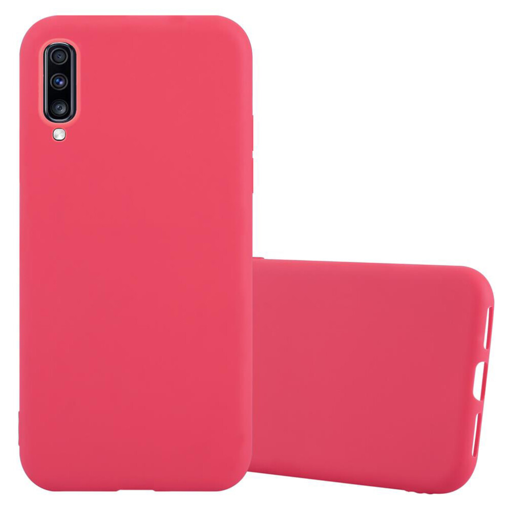 Cadorabo (Candy ) Case For Samsung Galaxy A70 / A70s Cover Protection Tpu Silicone Gel Back Case Red