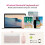 10-Inch Bluetooth Keyboard with Battery-Powered Mouse Ultra-Thin Wirel 3
