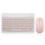 10-Inch Bluetooth Keyboard with Battery-Powered Mouse Ultra-Thin Wirel 2