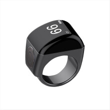 Smartring aus Zinklegierung + Ladebox, wasserdichter digitaler Zähler, App-Steuerung
