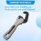 2pcs Mini Stubby Pipe Vise Wrench,Mini Stubby Wrench, Mini Self Adjust 6
