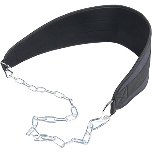 Weight Lifting Dip Belt with Adjustable Steel Chain for Chain Pull Ups, Support for Powerlifting, Strength Training, Home Gym, Training 1