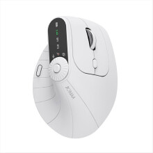Ergonomische, vertikale, kabellose Maus mit Funktionsknopf, Bluetooth