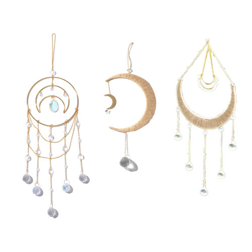 Pendentif boule de cristal élégant, tentures murales-Type C 2