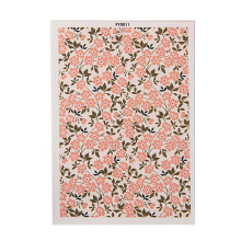 Flower Clay Water Transfer Paper for Clay Jewelry-PY0011