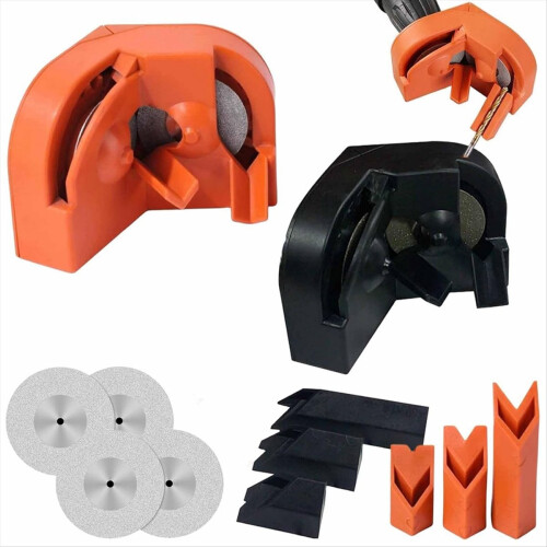Drill Bit Sharpener, Multipurpose Grinding Portable Blade Sharpening f 2