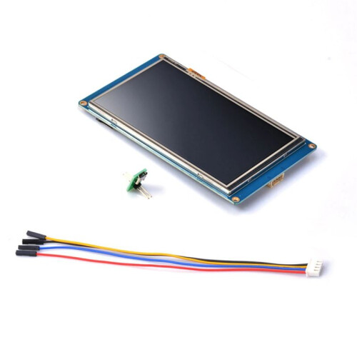 HMI LCD Touch Display NX8048T050 Interface Homem-MáQuina de 5 Polegadas HMI Display Resistivo SéRie Aprimorada