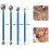 9PCS Dotting Tools, Silicone Clay Sculpting Tool, Ceramic Clay  Stylus Dot Painting Tools, Pottery Embossing Tool 6