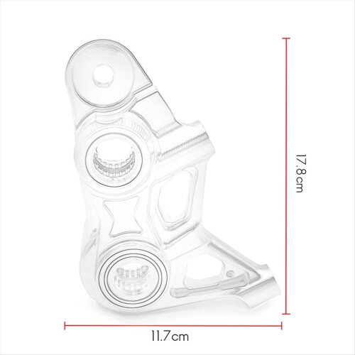 Front Caliper Bracket Brake for 125 250 300 2023-2024 Silver 2