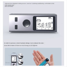 Mini Intelligent Handheld Lasers Distance Meter USB Charging Aluminum