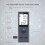 Mini Intelligent Handheld Lasers Distance Meter USB Charging Aluminum 6