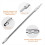Flexible Drill Bit Extension and 105 Degree Right Angle Attachment Set 4